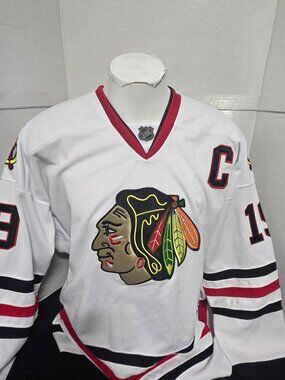 NWT Reebok Premier Jonathan Toews #19 Chicago Blackhawks Away Jersey | Size 54 (